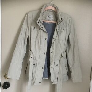 GH Bass Utility Jacket Cream Khaki